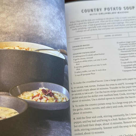 Magnolia Table cookbook by Joanna Gaines. Recipes for family gathering, 328 pgs - Picture 2 of 3